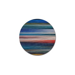 Background Horizontal Lines Golf Ball Marker by HermanTelo