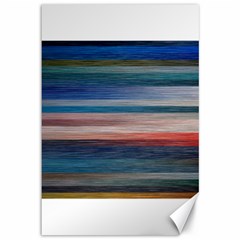 Background Horizontal Lines Canvas 12  X 18  by HermanTelo