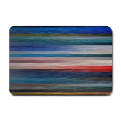 Background Horizontal Lines Small Doormat 