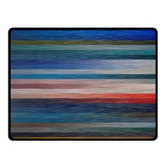 Background Horizontal Lines Double Sided Fleece Blanket (small) 