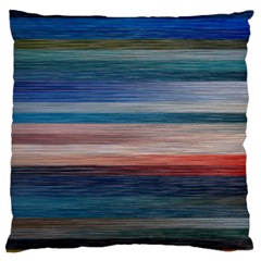 Background Horizontal Lines Standard Flano Cushion Case (one Side)