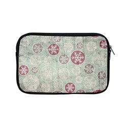 Background Christmas Vintage Old Apple Macbook Pro 13  Zipper Case by HermanTelo