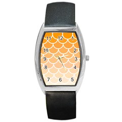 Background Skin Dragon Barrel Style Metal Watch