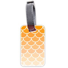 Background Skin Dragon Luggage Tag (two Sides)