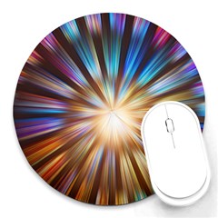 Background Spiral Abstract Round Mousepads by HermanTelo