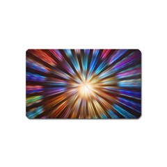 Background Spiral Abstract Magnet (name Card) by HermanTelo