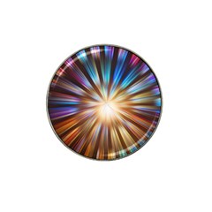 Background Spiral Abstract Hat Clip Ball Marker