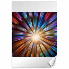 Background Spiral Abstract Canvas 24  X 36 