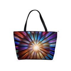 Background Spiral Abstract Classic Shoulder Handbag