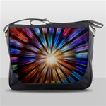 Background Spiral Abstract Messenger Bag Front