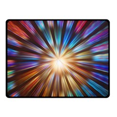 Background Spiral Abstract Double Sided Fleece Blanket (small) 