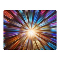 Background Spiral Abstract Double Sided Flano Blanket (mini) 