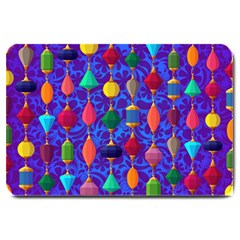 Background Stones Jewels Large Doormat 