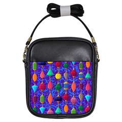 Background Stones Jewels Girls Sling Bag