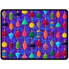 Background Stones Jewels Fleece Blanket (large) 