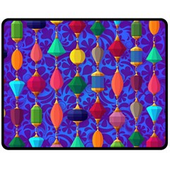 Background Stones Jewels Fleece Blanket (medium) 