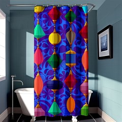 Background Stones Jewels Shower Curtain 36  X 72  (stall) 