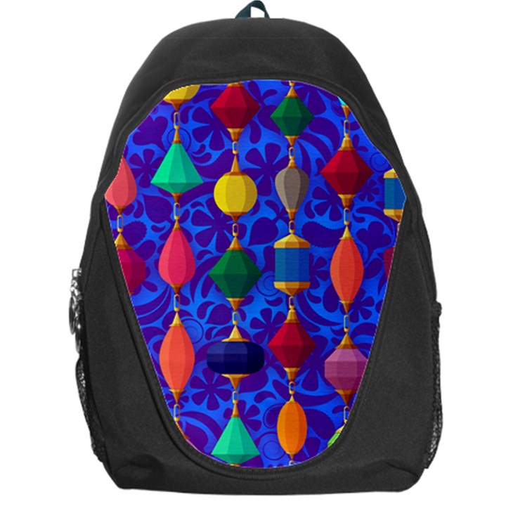 Background Stones Jewels Backpack Bag