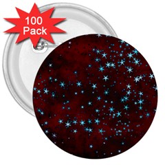 Background Star Christmas 3  Buttons (100 Pack)  by HermanTelo