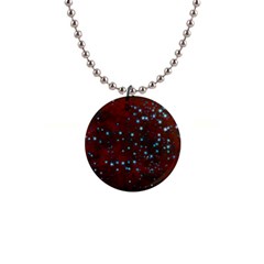 Background Star Christmas 1  Button Necklace by HermanTelo