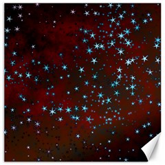 Background Star Christmas Canvas 12  X 12  by HermanTelo