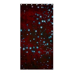 Background Star Christmas Shower Curtain 36  X 72  (stall)  by HermanTelo