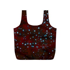 Background Star Christmas Full Print Recycle Bag (s)