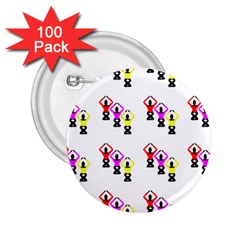 Ballet Plie Dance Ballerina 2 25  Buttons (100 Pack) 