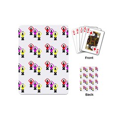 Ballet Plie Dance Ballerina Playing Cards (mini)