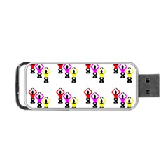 Ballet Plie Dance Ballerina Portable Usb Flash (one Side) by HermanTelo