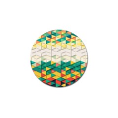 Background Triangle Golf Ball Marker (4 Pack)