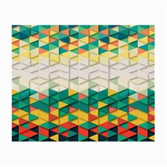 Background Triangle Small Glasses Cloth