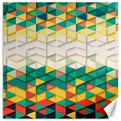 Background Triangle Canvas 12  X 12 