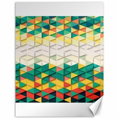 Background Triangle Canvas 12  X 16 