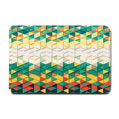 Background Triangle Small Doormat 