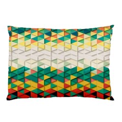 Background Triangle Pillow Case