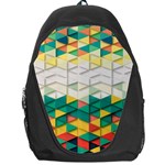 Background Triangle Backpack Bag Front