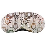 Background Watches Key Time Retro Sleeping Mask Front