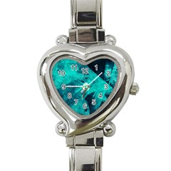 Background Texture Heart Italian Charm Watch