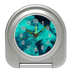 Background Texture Travel Alarm Clock