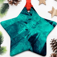 Background Texture Star Ornament (two Sides) by HermanTelo