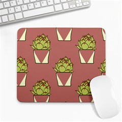 Cactus Pattern Background Texture Large Mousepads by HermanTelo