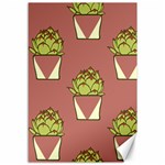 Cactus Pattern Background Texture Canvas 12  x 18  11.88 x17.36  Canvas - 1