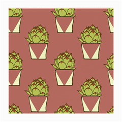 Cactus Pattern Background Texture Medium Glasses Cloth (2 Sides)