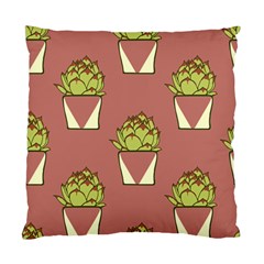 Cactus Pattern Background Texture Standard Cushion Case (two Sides)