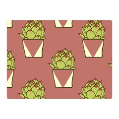 Cactus Pattern Background Texture Double Sided Flano Blanket (mini) 