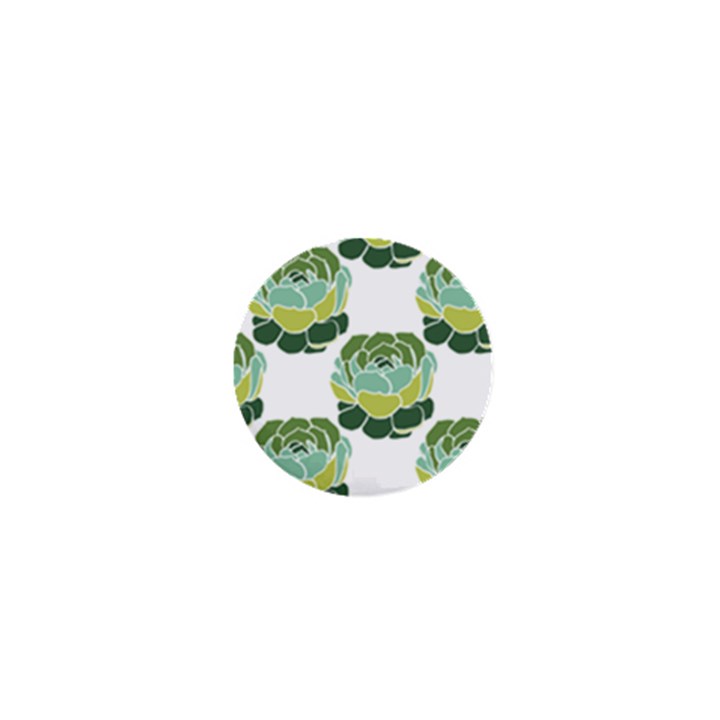 Cactus Pattern 1  Mini Buttons