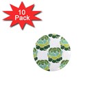 Cactus Pattern 1  Mini Magnet (10 pack)  Front