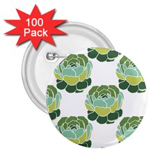 Cactus Pattern 2 25  Buttons (100 Pack) 