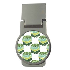 Cactus Pattern Money Clips (round) 